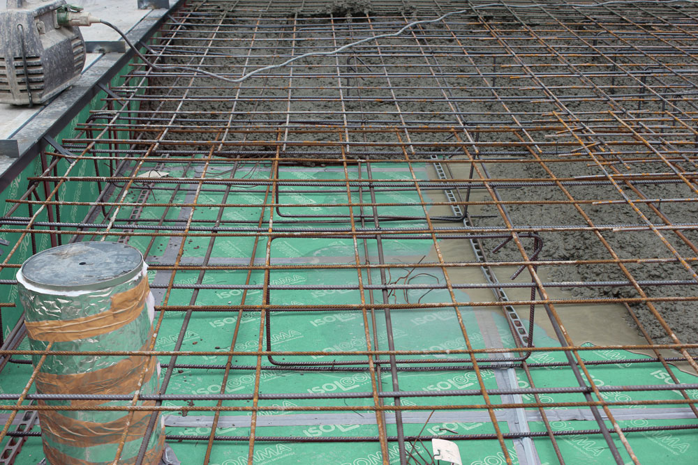 Materassino isolante vibrazioni per Gavazzi Tessuti