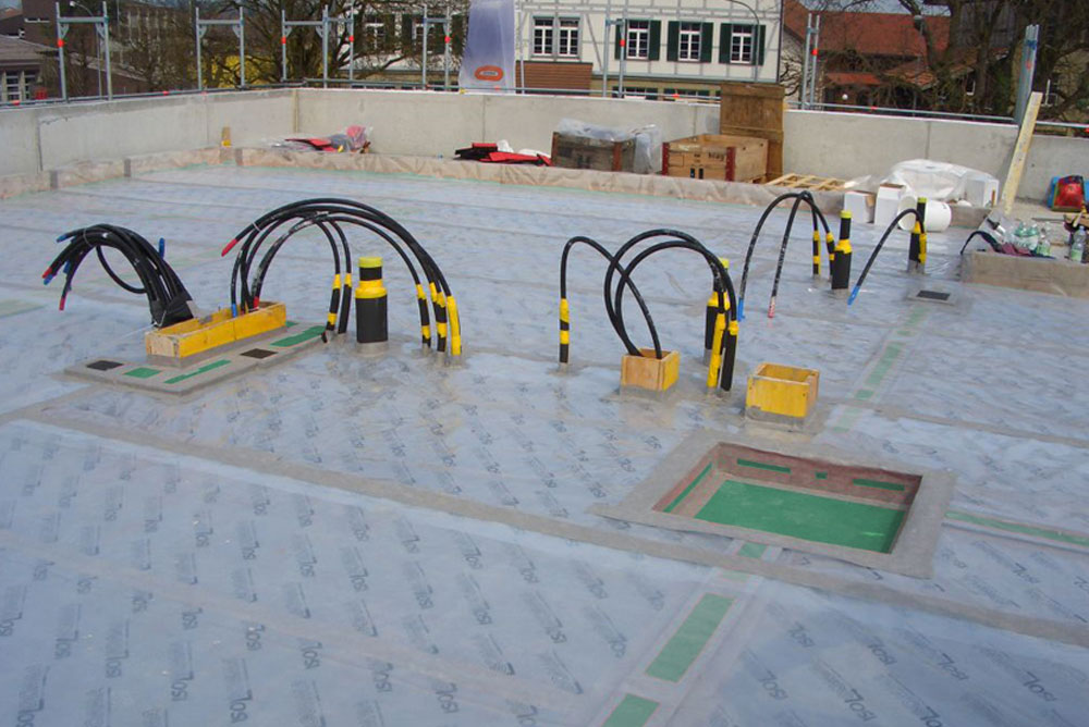 Isolamento acustico edifici per centro commerciale COOP fra area commerciale e area residenziale