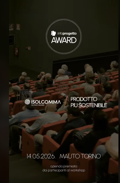 PREMIO MAUTO - PER IL PRODOTTO PIU' SOSTENIBILE DURANTE IL WORKSHOP IN COLLABORAZIONE CON INFOPROGETTO