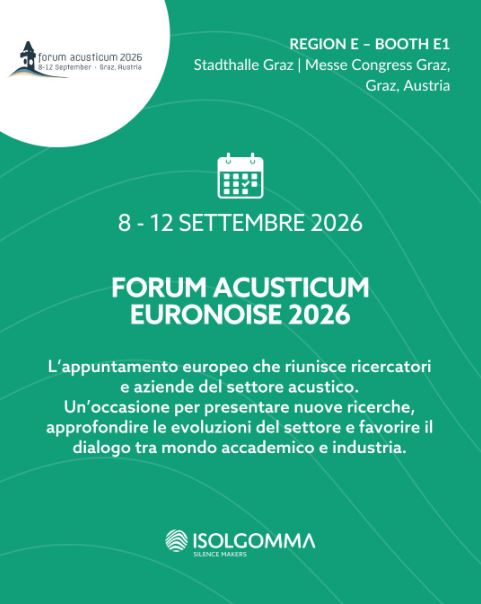 8-12/09/2026 - FORUM ACUSTICUM EURONOISE 2026 - GRAZ