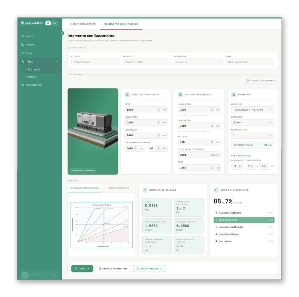schermata-software-damping DAMPING